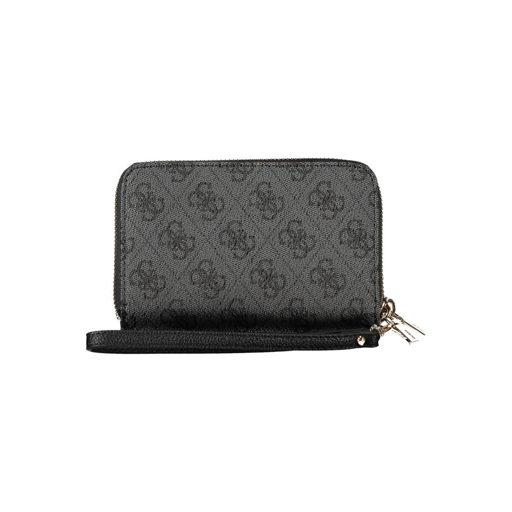 Guess Jeans Black Polyethylene Wallet