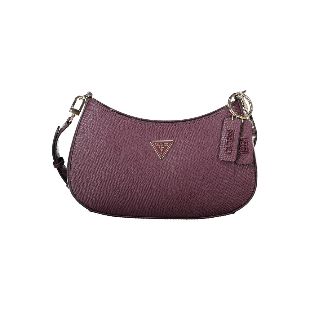 Guess Jeans Purple Polyethylene Handbag