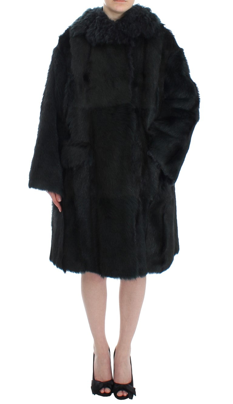 Dolce & Gabbana Exquisite Shearling Coat Jacket